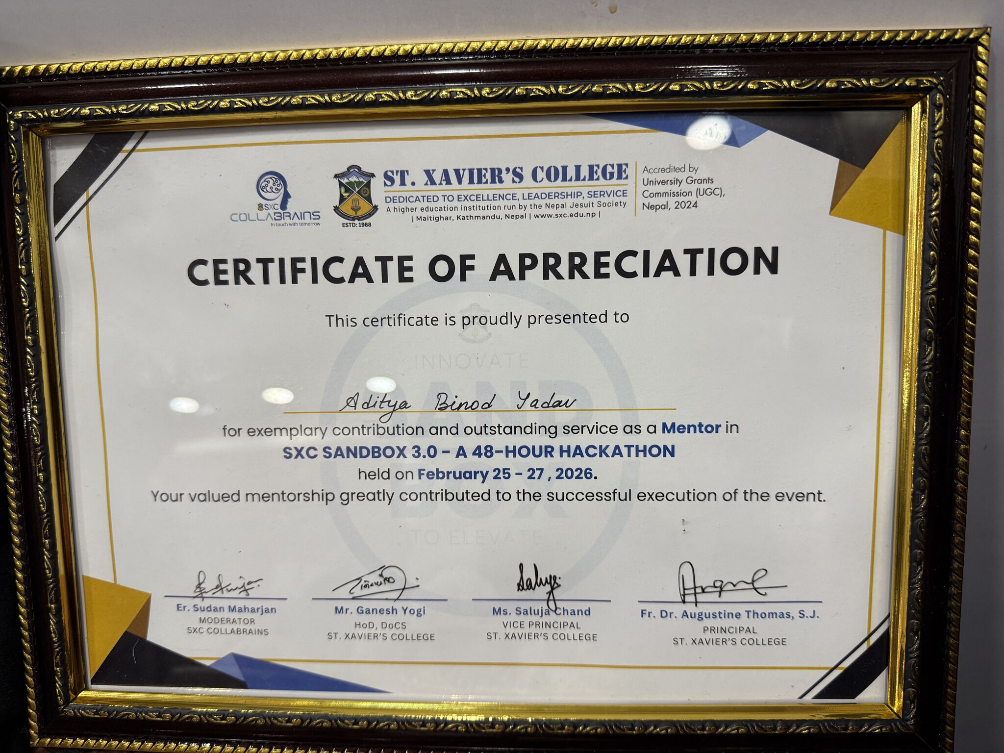 Saint Xavier's College